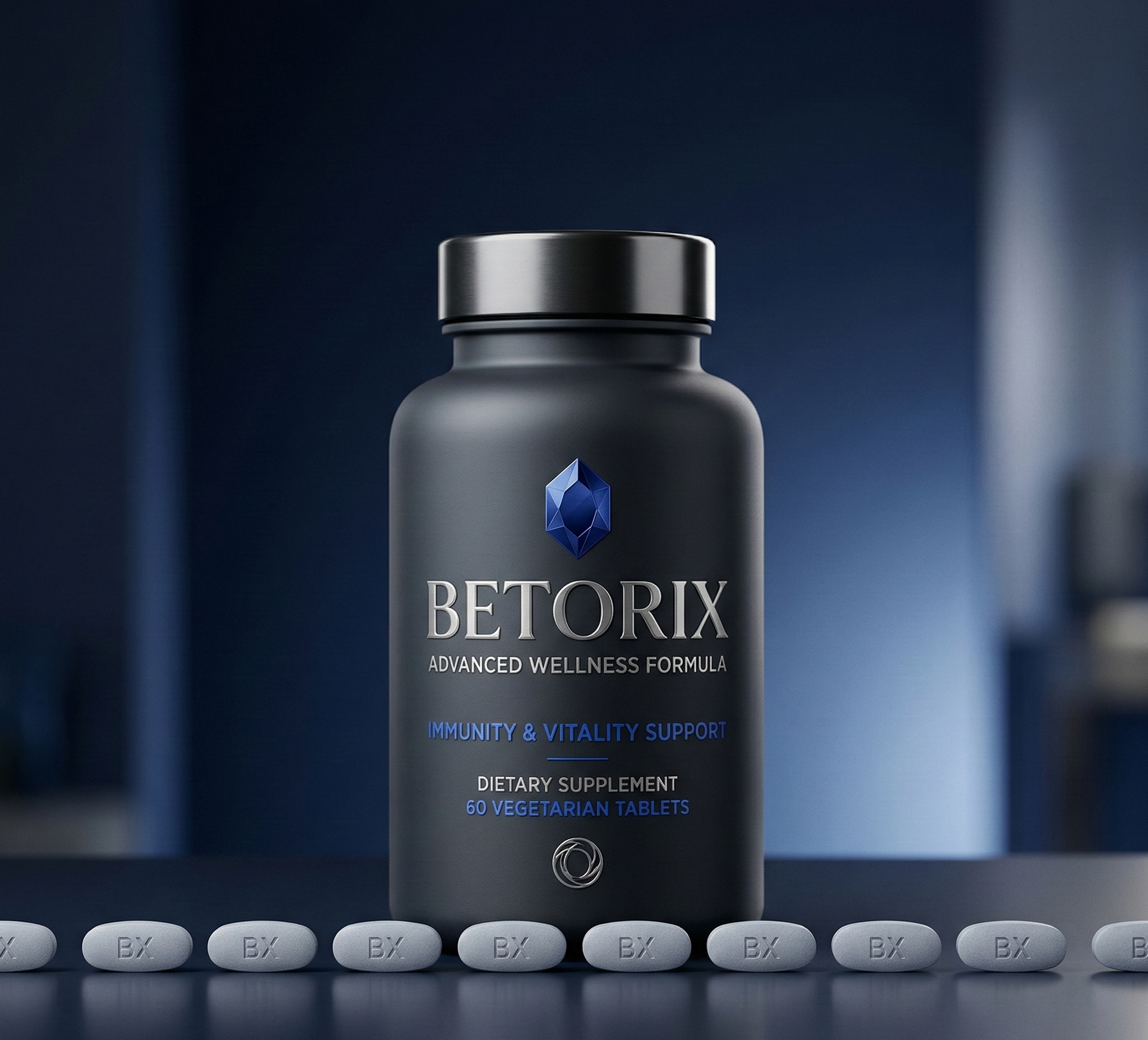 Betorix хранителна добавка — шише 60 капсули